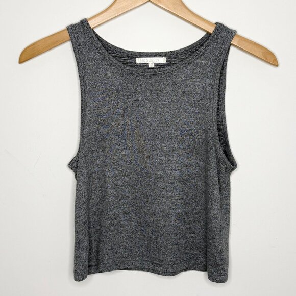 🤍 Z SUPPLY Gray Heather Tank & Jogger Sweatpants Matching Set – Size Small - Picture 5 of 8